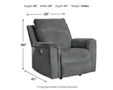 Barnsana Power Reclining Sofa, Loveseat and Recliner - 33202U2