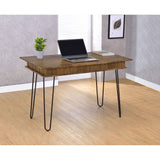 Writing Desk With 4 Hidden Storages - Brown