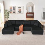 U - Shaped Modular Sectional Sofa For Living Room