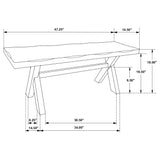 Knotty - Dining Bench - Brown
