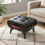 Minimalist Footstool With Hidden Storage