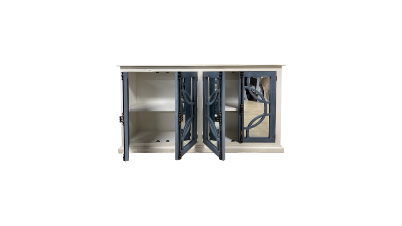 ZVA CIRCLE CONSOLE W/MIRROR LCD - CIRCLEML