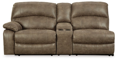 Segburg Left-Arm Facing Power Reclining Sofa with Console - 3430359