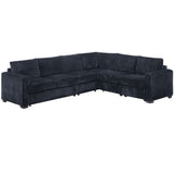 L-Shaped Sectional Set For Living Room