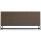 Banting - Low Wide Bookcase - Walnut Brown