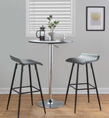 Ale - Contemporary Fixed-Height Bar Stool (Set of 2)