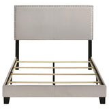 Boyd Upholstered Full Panel Bed Ivory - 350051F