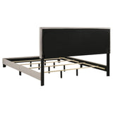 Boyd Upholstered California King Panel Bed Ivory - 350051KW