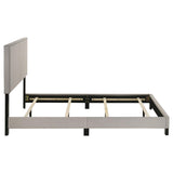 Boyd Upholstered Queen Panel Bed Ivory - 350051Q