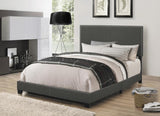 Boyd Upholstered Full Panel Bed Charcoal - 350061F