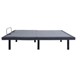 Clara Queen Adjustable Bed Base Grey and Black - 350131Q