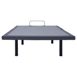 Clara Queen Adjustable Bed Base Grey and Black - 350131Q
