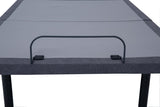 Negan Full Adjustable Bed Base Grey and Black - 350132F