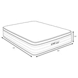 Montlake 15-inch Full Cool Euro Top Foam Hybrid Mattress - 350412F