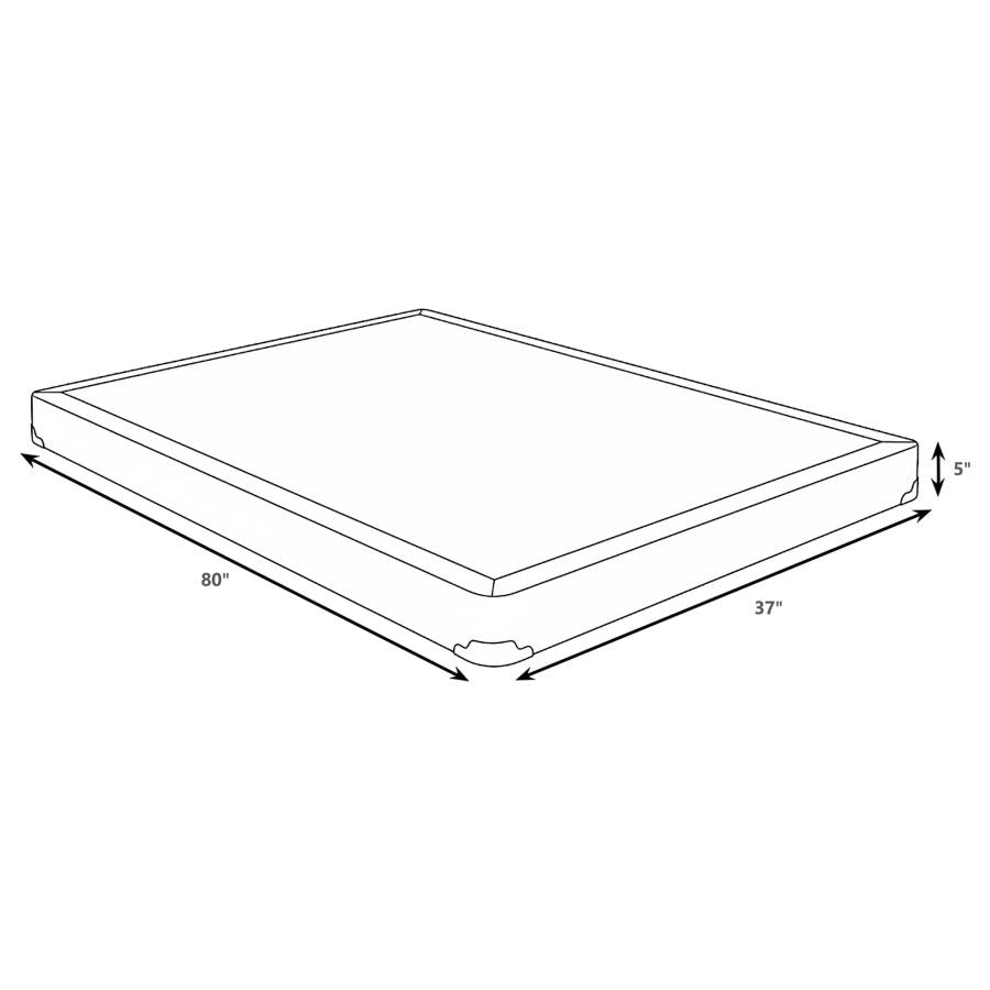 Mercer 5-inch Twin XL Low Profile Box Spring Foundation - 350415TL