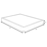 Mercer 9-inch Twin Standard Box Spring Foundation - 350416T
