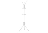 Coat Rack, Hall Tree, Free Standing, Hanging Bar, 6 Hooks, Entryway, Contemporary & Modern