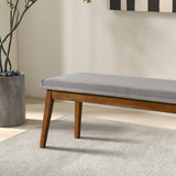 Warren - Bench - Ash Gray