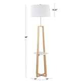 Cosmo - Shelf Contemporary / Glam Floor Lamp