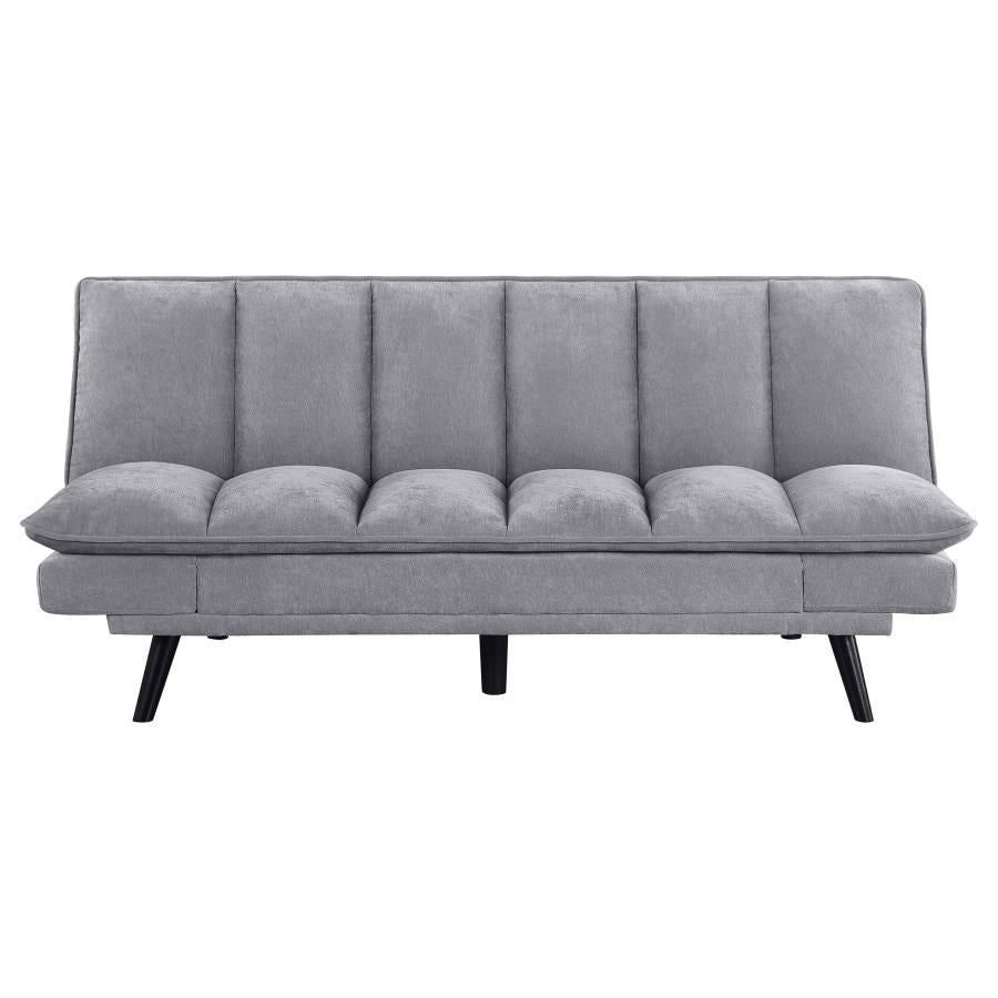 Laredo Upholstered Tufted Convertible Sofa Bed Grey - 360018