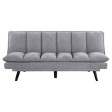 Laredo Upholstered Tufted Convertible Sofa Bed Grey - 360018