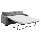 Simpson Upholstered Sofa Sleeper with Queen Mattress Grey - 360050