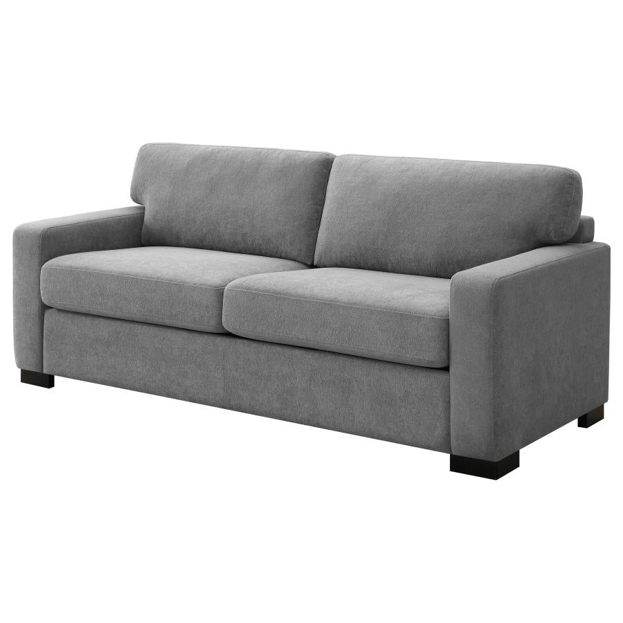 Simpson Upholstered Sofa Sleeper with Queen Mattress Grey - 360050