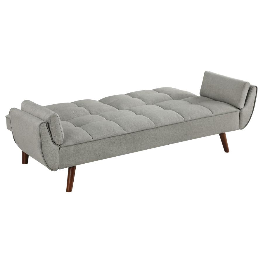 Caufield Upholstered Tufted Convertible Sofa Bed Grey - 360096