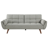 Caufield Upholstered Tufted Convertible Sofa Bed Grey - 360096