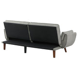 Caufield Upholstered Tufted Convertible Sofa Bed Grey - 360096