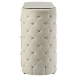 Sonya 6-drawer Upholstered Bedroom Dresser Ivory - 360113