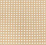 Lanewood Open Cane Webbing Metal Eastern King Bed Black - 360250KE