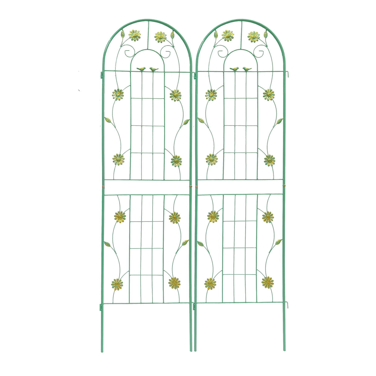 Metal Garden Trellis Rustproof Trellis For Climbing Plant Outdoor Flower Support