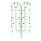 Metal Garden Trellis Rustproof Trellis For Climbing Plant Outdoor Flower Support