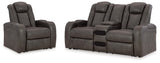 Fyne-Dyme Power Reclining Loveseat and Recliner - 36602U4