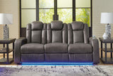 Fyne-Dyme Power Reclining Sofa and Power Recliner - 36602U3