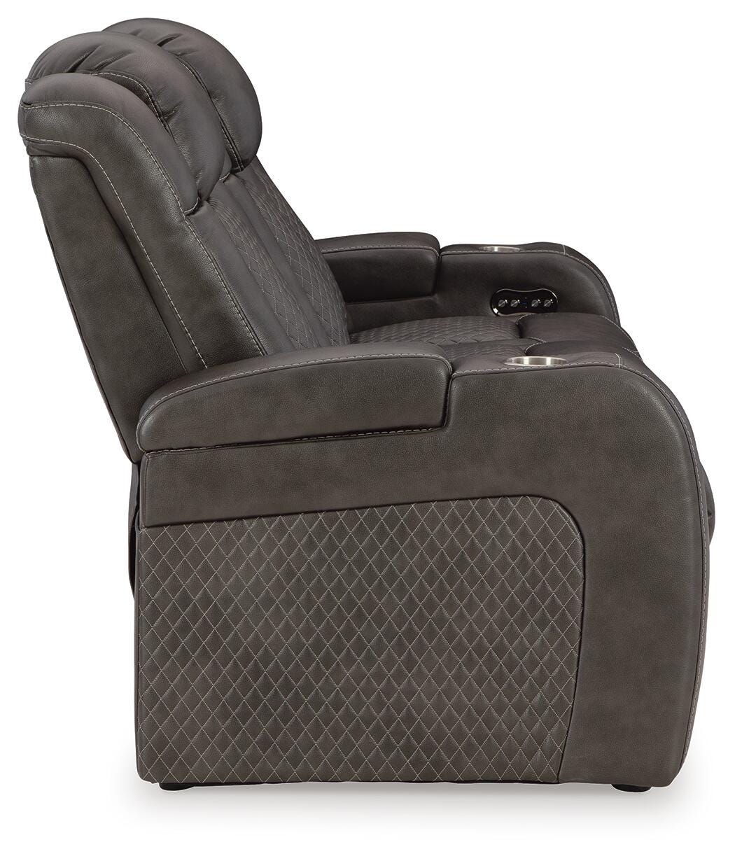 Fyne-Dyme Power Reclining Sofa and Power Recliner - 36602U3