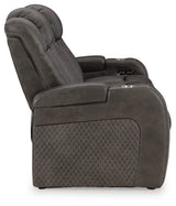 Fyne-Dyme Power Reclining Sofa and Power Recliner - 36602U3