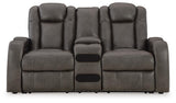 Fyne-Dyme Power Reclining Sofa, Loveseat and Recliner - 36602U2