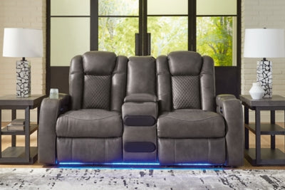 Fyne-Dyme Power Reclining Sofa, Loveseat and Recliner - 36602U2