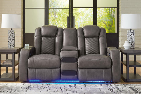 Fyne-Dyme Power Reclining Sofa, Loveseat and Recliner - 36602U2