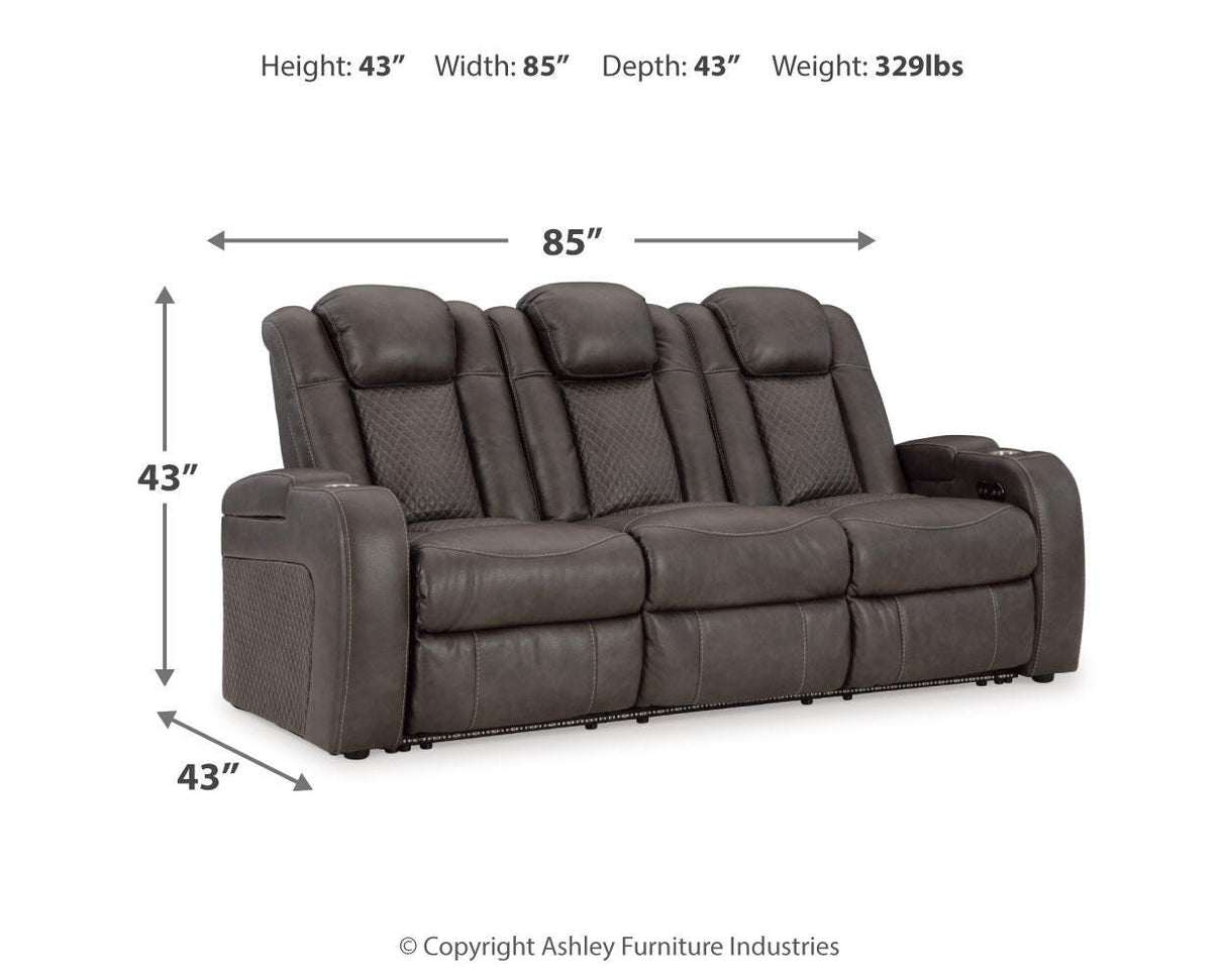 Fyne-Dyme Power Reclining Sofa, Loveseat and Recliner - 36602U2