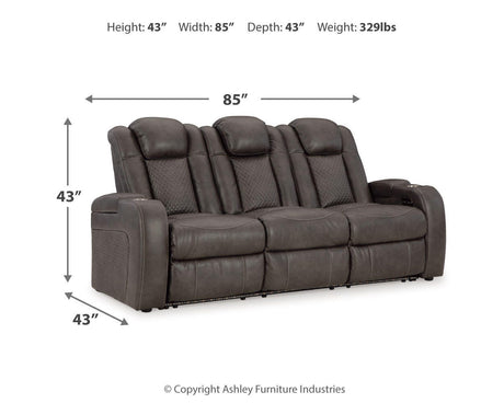 Fyne-Dyme Power Reclining Sofa, Loveseat and Recliner - 36602U2