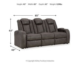 Fyne-Dyme Power Reclining Sofa, Loveseat and Recliner - 36602U2