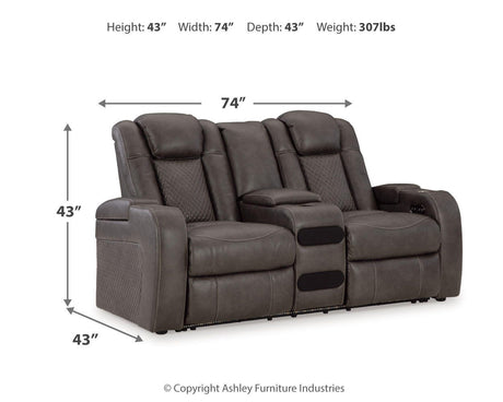 Fyne-Dyme Power Reclining Sofa, Loveseat and Recliner - 36602U2