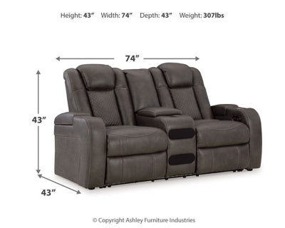 Fyne-Dyme Power Reclining Sofa, Loveseat and Recliner - 36602U2