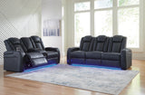 Fyne-Dyme Power Reclining Sofa and Loveseat - 36603U1