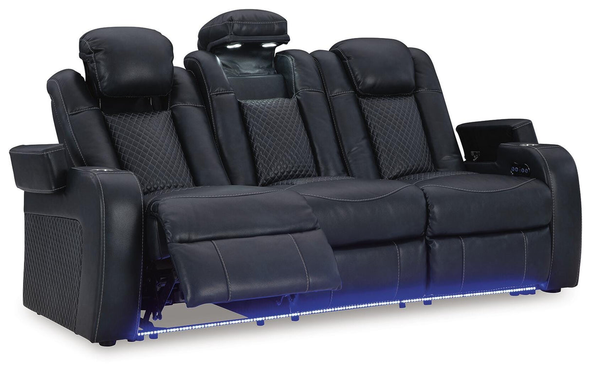 Fyne-Dyme Power Reclining Sofa and Power Recliner - 36603U3