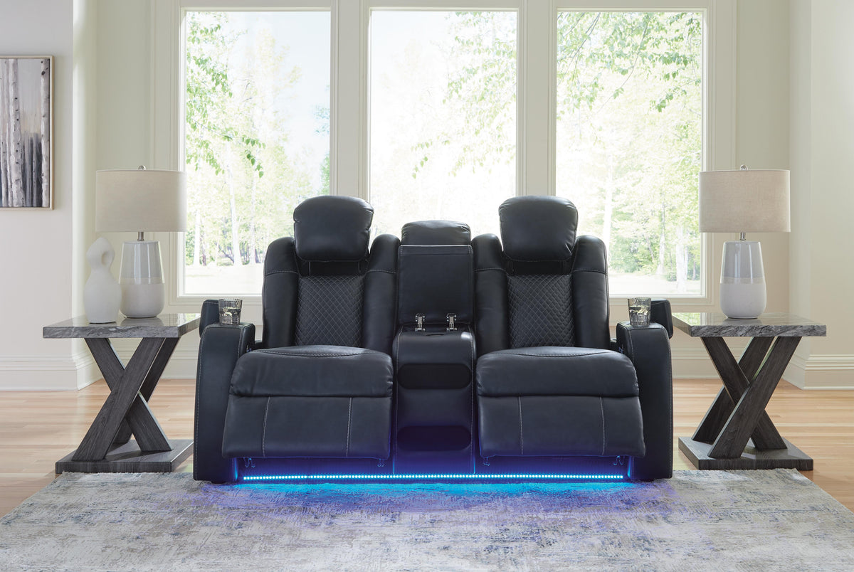 Fyne-Dyme Power Reclining Sofa, Loveseat and Recliner - 36603U2