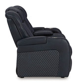 Fyne-Dyme Power Reclining Loveseat with Console - 3660318